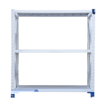 架子仓储家用置物 轻型加厚承重仓库库房展示金属架 层架中型货物 架子 白色-三层-主架 轻型 长150* 宽40* 高200cm-CC3292