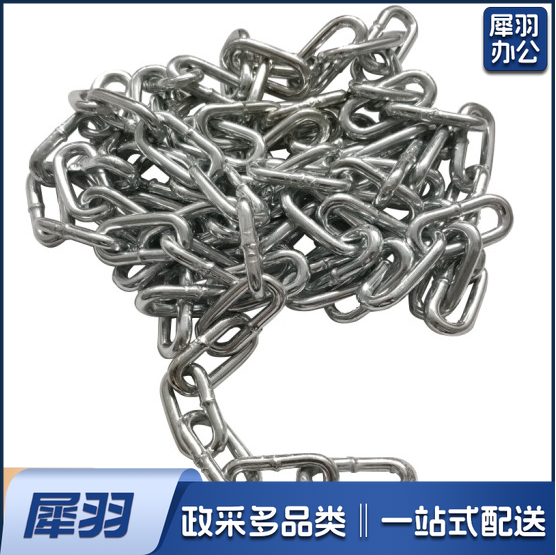 镀锌链条 铁链子 线径4mm 10米
