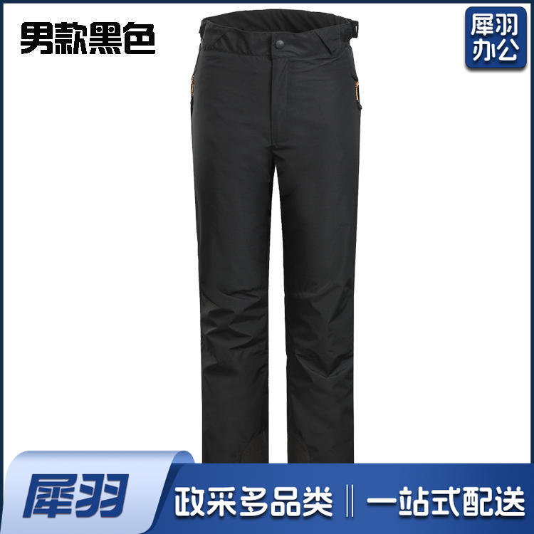 ZD-20210804002秋款滑料防水裤 男女同款 带内胆