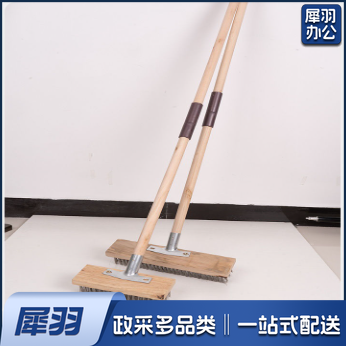  大号不锈钢丝地刷 清洁专用 30公分配1.2米杆子 .6把起售