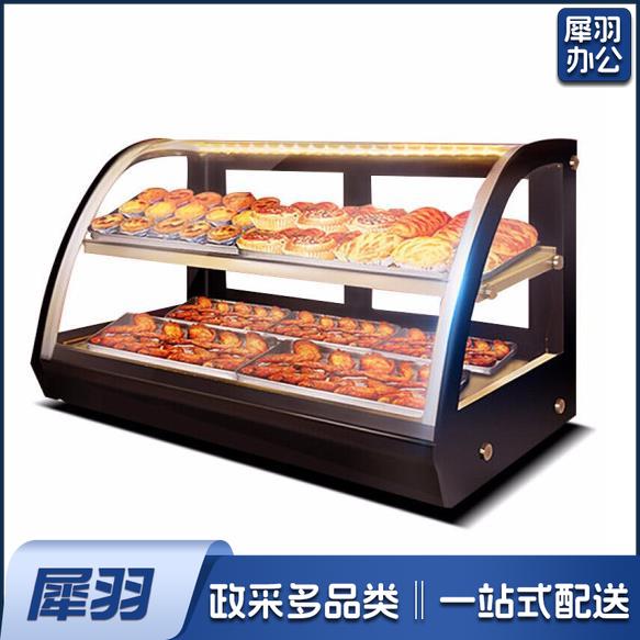 1.2米不锈钢保温柜 双层陈列保温柜