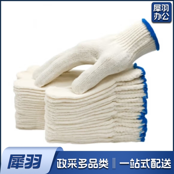 劳保50g手套耐磨 10针工艺 天顺加厚线手套10付/捆