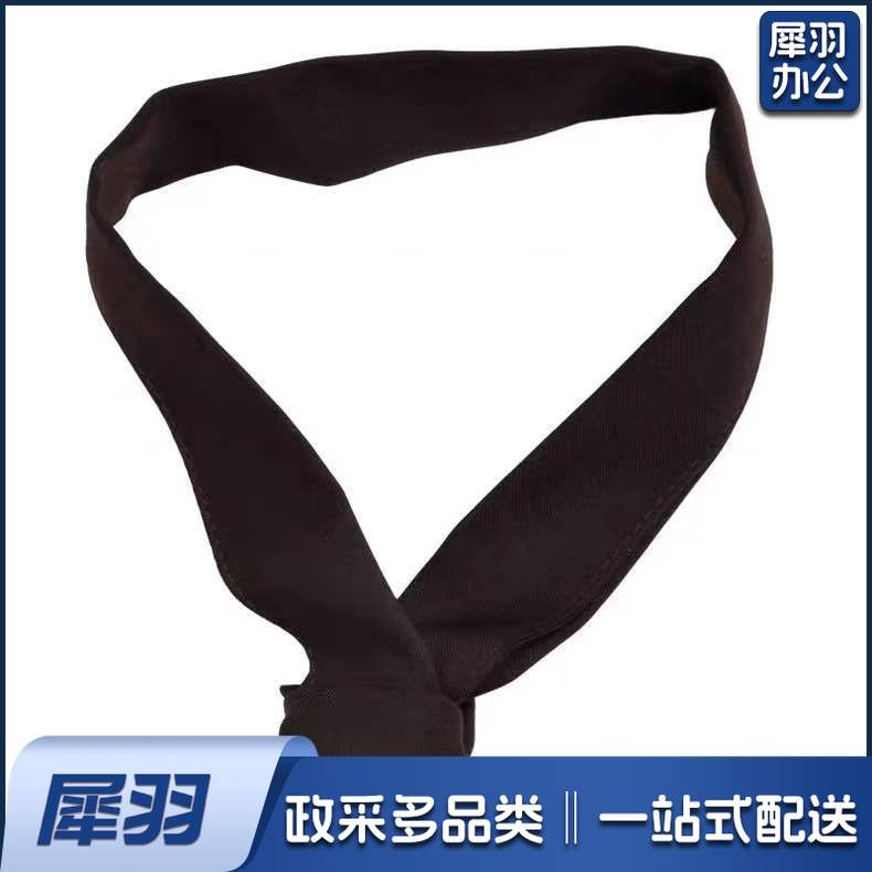 厨师汗巾领结 纯色三角巾长短领巾