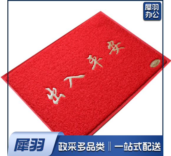  欢迎光临出入平安 58*86CM 防滑地垫室外蹭土门垫去沙地垫进门防滑垫入户门垫门口地垫 出入平安(拉丝)