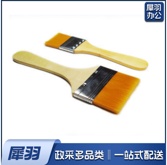 3cm板刷加大加厚儿童绘画笔刷水粉水彩画刷排笔美术颜料刷