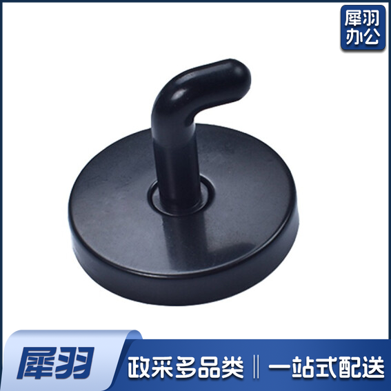 公共卫生间隔断挂钩 五金塑料配件黑色尼龙挂钩 衣帽钩  货号：NK