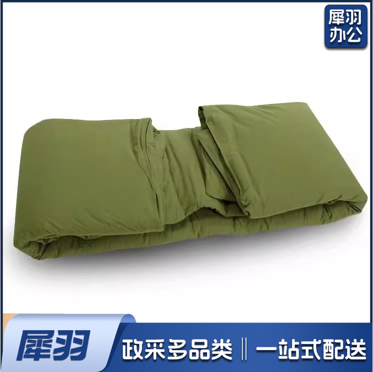 军绿色纯棉热熔棉被加厚宿舍棉花被子草绿劳保棉被被子