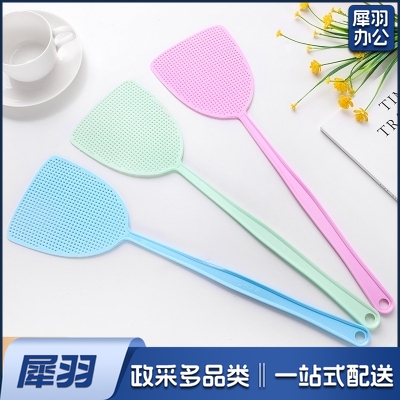 苍蝇拍 塑料拍不烂大号加长加厚家用手动打蚊子灭蚊拍厨房灭蝇