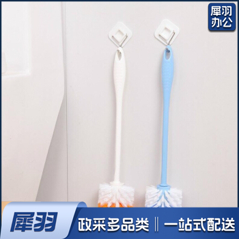 圆头马桶刷 长柄清洁刷 颜色随机发