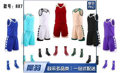 篮球服球服可定制无袖篮球服套装男女同款（颜色可选）