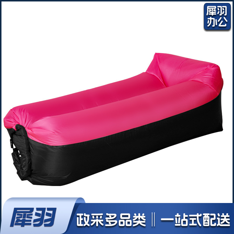 枕头款充气沙发现货户外便携式懒人空气沙发可折叠充气床睡袋迷彩枕头