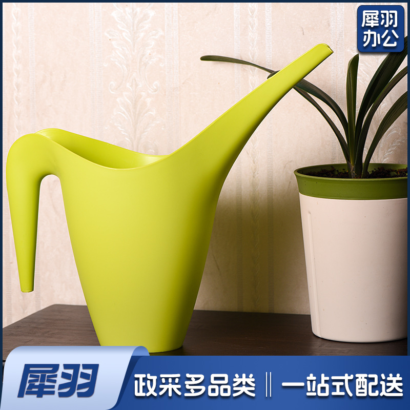 1L/1.8L长嘴浇水壶 园艺浇花壶 糖果色洒水壶 园艺工具塑料浇水壶