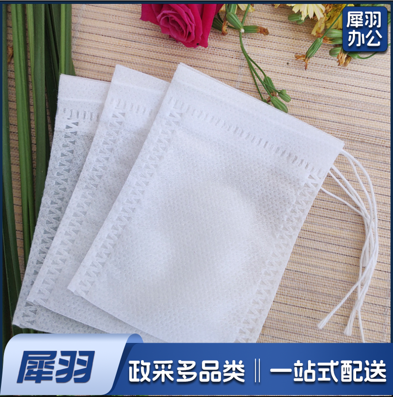 8*10cm 茶袋过滤煲汤煎中药卤料调料包袋一次性(100个/包)