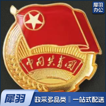 团徽徽章正版 加厚 标准型团徽 背面带 共青团中央监制字样(50个起售)